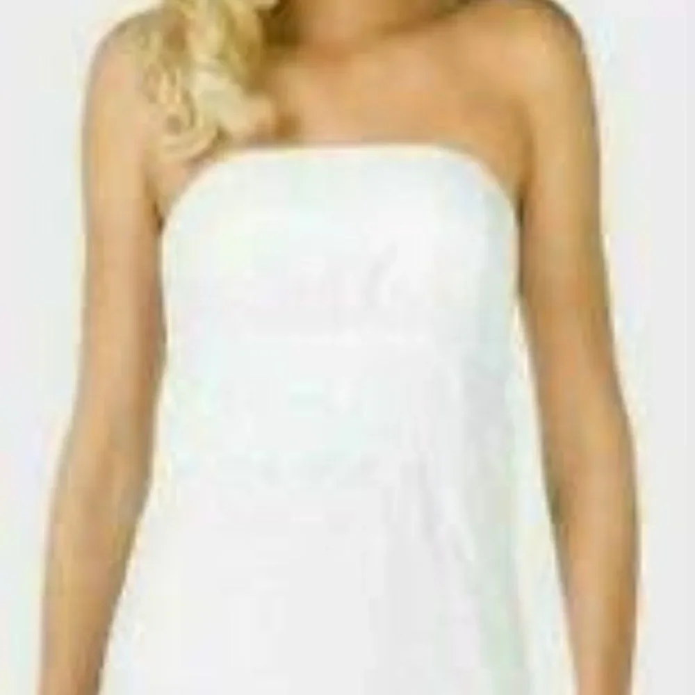 Lilly Pulitzer Bowen Resort White Strapless Dress - Picture 3 of 8